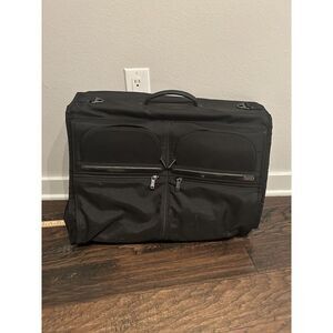TUMI Alpha Bi Fold Garment Bag in Black Nylon NO SHOULDER STRAP